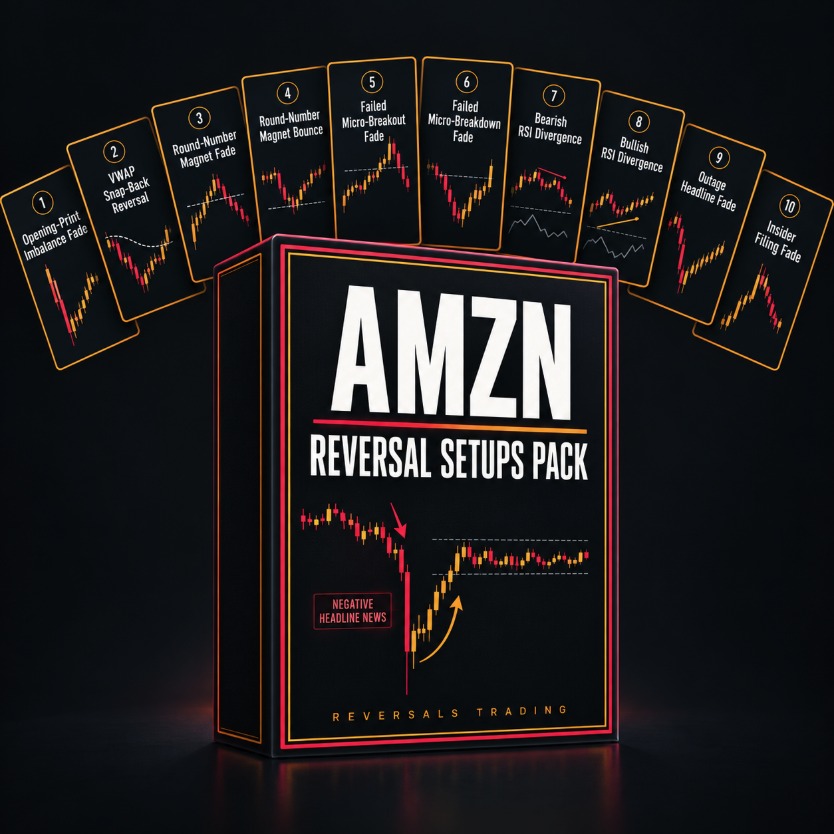 The AMZN Reversal Setups Pack (1-Minute) cover