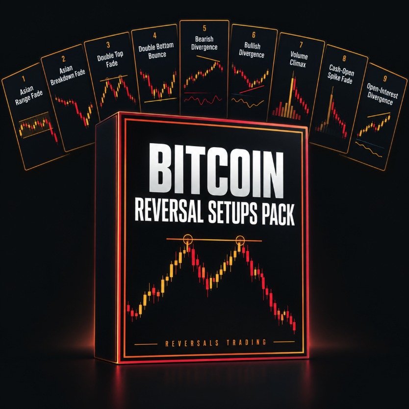The Bitcoin Reversal Setups Pack (15-Minute) cover