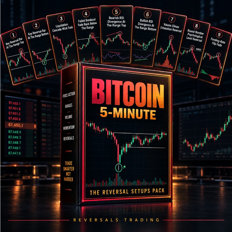 The Bitcoin Reversal Setups Pack (5-Minute) cover