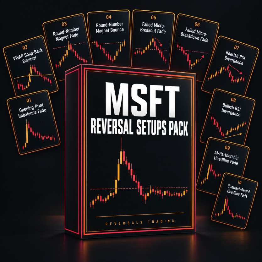 The MSFT Reversal Setups Pack (1-Minute) cover