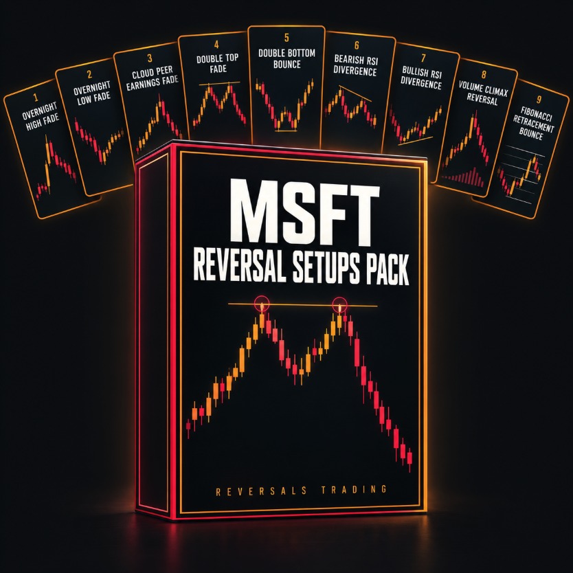 The MSFT Reversal Setups Pack (15-Minute) cover