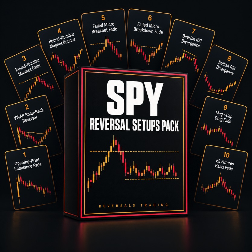 The SPY Reversal Setups Pack (1-Minute) cover