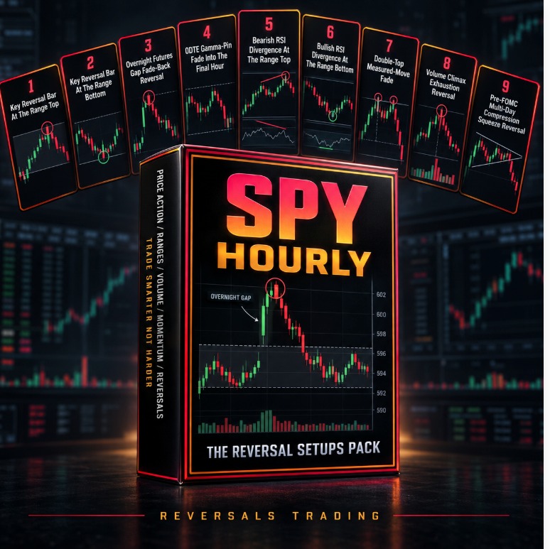 The SPY Reversal Setups Pack (Hourly) cover